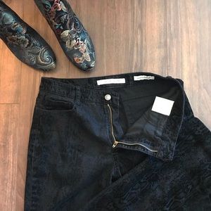 High rise black pant